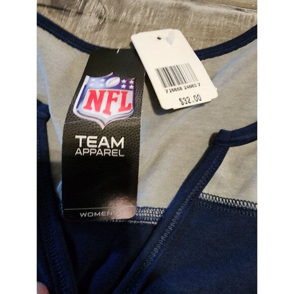 NFL New England Patriots T-Shirt Womens XXL Team Apparel Majestic Football - Picture 8 of 13